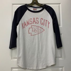 Kansas City Chiefs Junk Food Vintage Look Long Sleeve Shirt